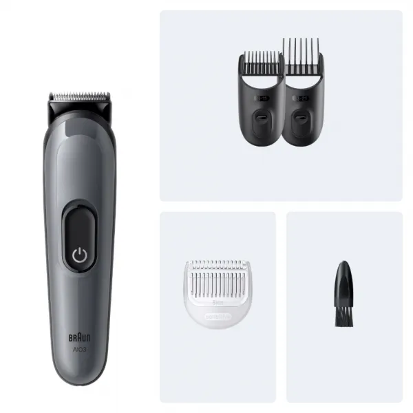 Braun All-In-One Series 3 AIO3500 súprava na úpravu vlasov a fúzov 4 v 1 1 ks