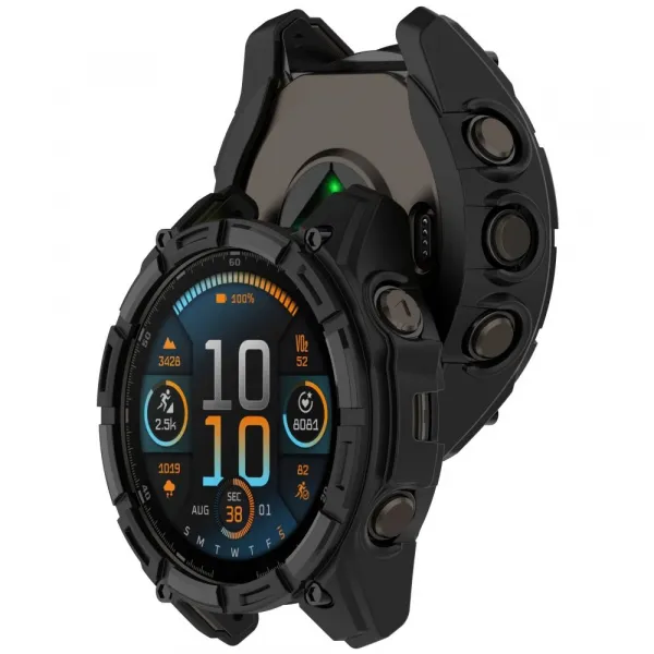 Tech-Protect Defense Air puzdro na Garmin Fenix 8 (47mm), black