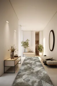 Behúň PONTE N858A sivý / hnedý