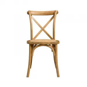 Svadobné stoličky CRASSO WOOD RATTAN Prevedenie: Čierna