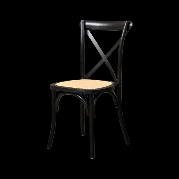 Svadobné stoličky CRASSO WOOD RATTAN Prevedenie: Prírodná