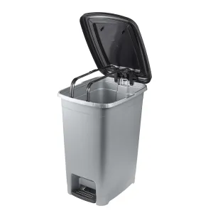 Plastový nášlapný kôš na odpadky KEEEPER 40l
