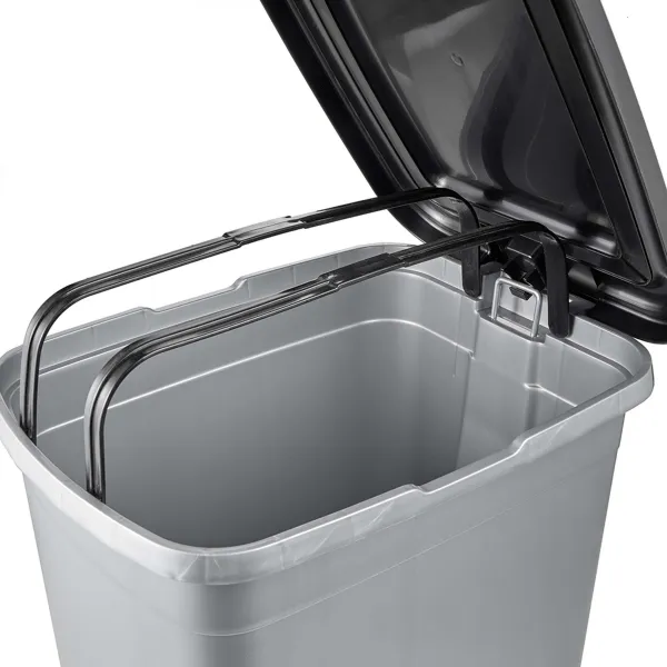 Plastový nášlapný kôš na odpadky KEEEPER 40l