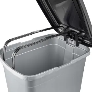 Plastový nášlapný kôš na odpadky KEEEPER 40l