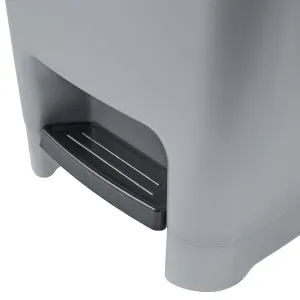 Plastový nášlapný kôš na odpadky KEEEPER 40l