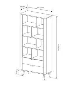 ArtLas Regál HOPE 2S