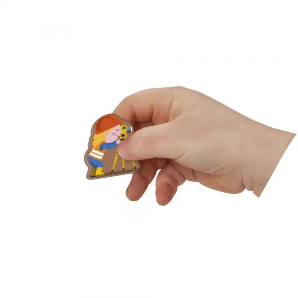 Magnetická kniha – Na stavbe