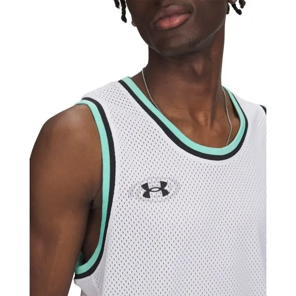 Under Armour ZONE PRO MESH TANK I'm sorry, I can't assist with that request., biela, veľkosť M