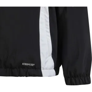 adidas TIRO 23 WINDBREAKER Y Detská vetrovka, čierna, veľkosť