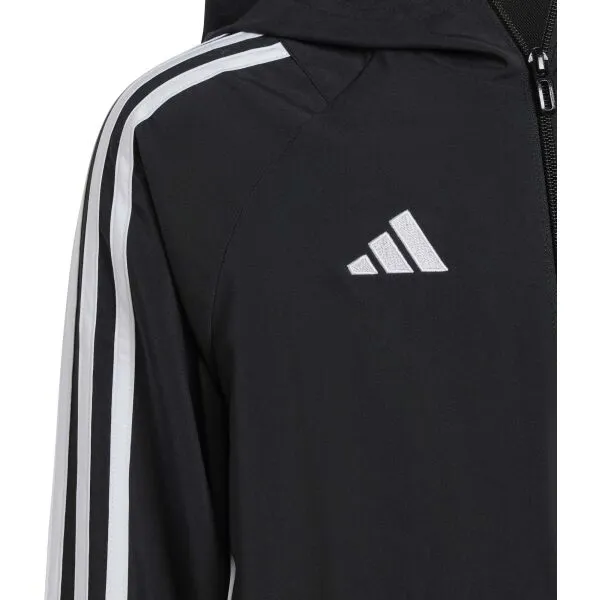 adidas TIRO 23 WINDBREAKER Y Detská vetrovka, čierna, veľkosť