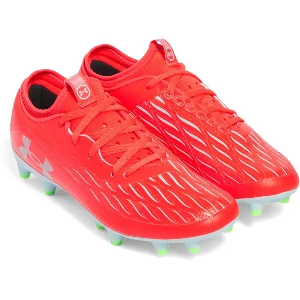 Under Armour MAGNETICO SELECT 4 JR FG Chlapčenské kopačky, červená, veľkosť 38