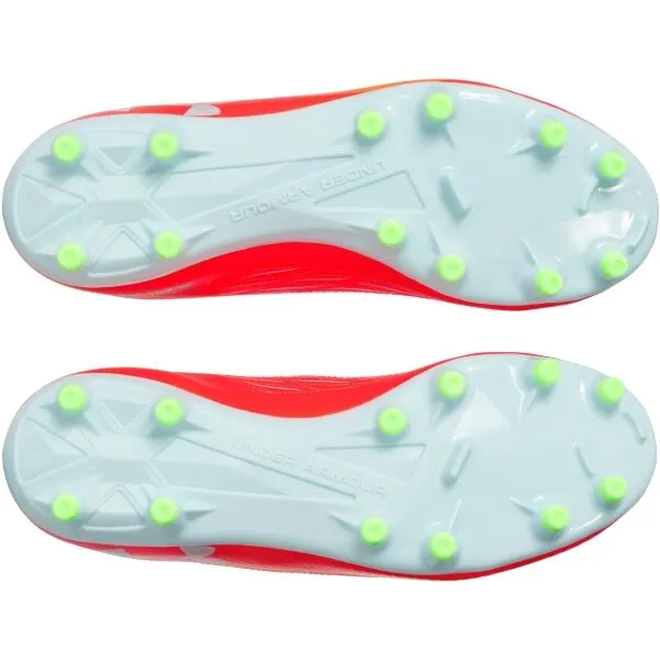 Under Armour MAGNETICO SELECT 4 JR FG Chlapčenské kopačky, červená, veľkosť 38