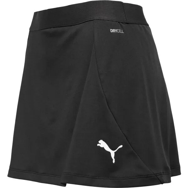 Puma TEAMGOAL SKIRT Dámska futbalová sukňa, čierna, veľkosť