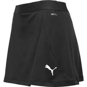 Puma TEAMGOAL SKIRT Dámska futbalová sukňa, čierna, veľkosť