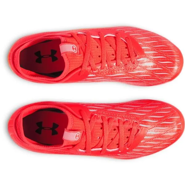 Under Armour MAGNETICO SELECT 4 JR FG Chlapčenské kopačky, červená, veľkosť 38
