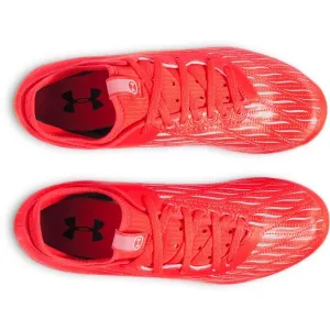 Under Armour MAGNETICO SELECT 4 JR FG Chlapčenské kopačky, červená, veľkosť 38