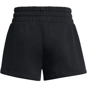 Under Armour ICON FLEECE SHORTS Dámske krátke nohavice, čierna, veľkosť