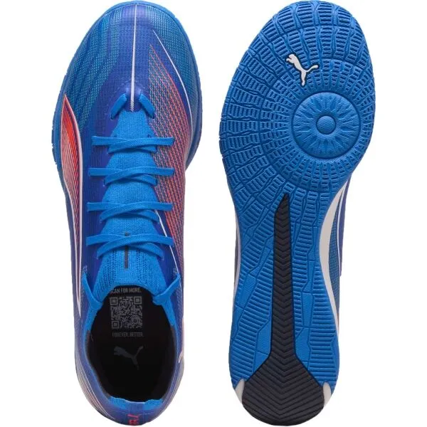 Puma ULTRA 6 MATCH IT Pánska halová obuv, modrá, veľkosť 46