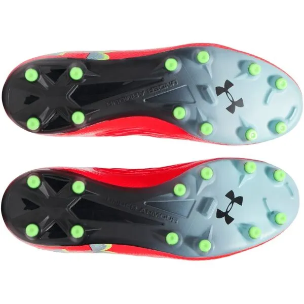 Under Armour MAGNETICO PRO 4 FG Pánske kopačky, červená, veľkosť 44.5