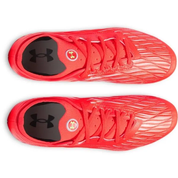 Under Armour MAGNETICO PRO 4 FG Pánske kopačky, červená, veľkosť 44.5