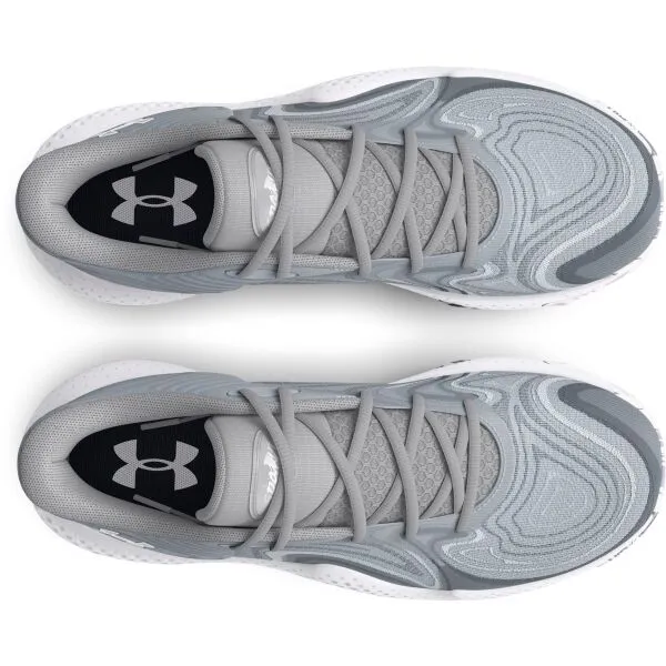 Under Armour SPAWN 6 MID Unisex obuv na basketbal, sivá, veľkosť 44