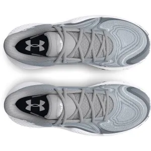 Under Armour SPAWN 6 MID Unisex obuv na basketbal, sivá, veľkosť 44