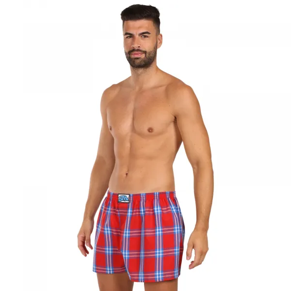 Pánske trenky Styx klasická guma viacfarebné (A1108) M, trenírky