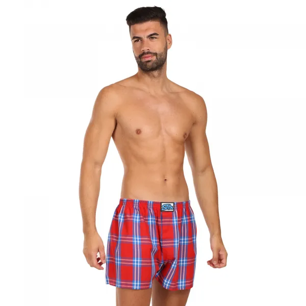 Pánske trenky Styx klasická guma viacfarebné (A1108) M, trenírky