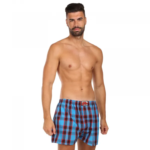 5PACK pánske trenky Styx klasická guma viacfarebné (5A110610) S, trenírky