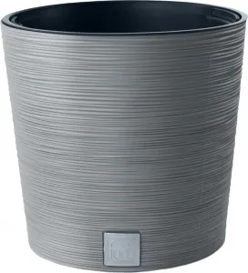 ProsperPlast Kvetináč FURU ROUND | betón 30 cm