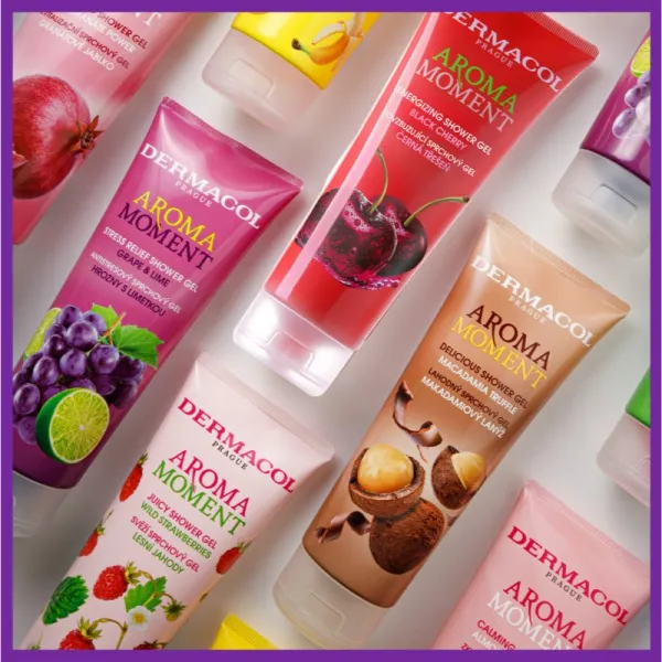Dermacol Aroma Moment Grape & Lime antistresové tekuté mydlo 250 ml
