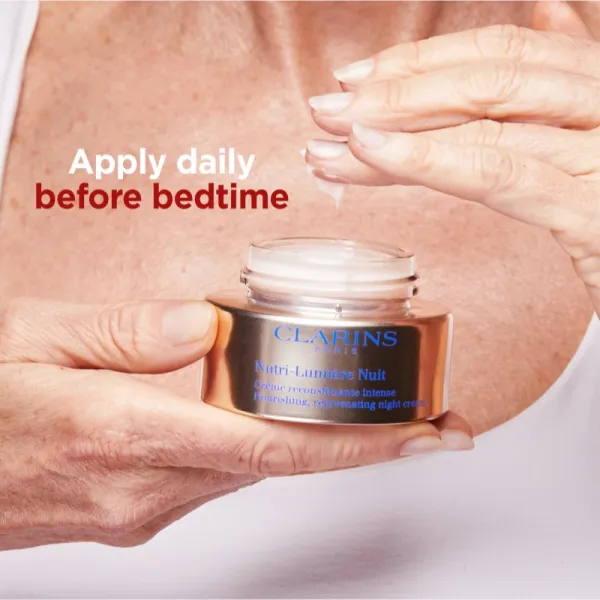 Clarins Nutri-Lumière Night vyživujúci nočný krém 50 ml
