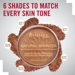 Rimmel Natural Bronzer bronzujúci púder odtieň 003 Sunset 14 g