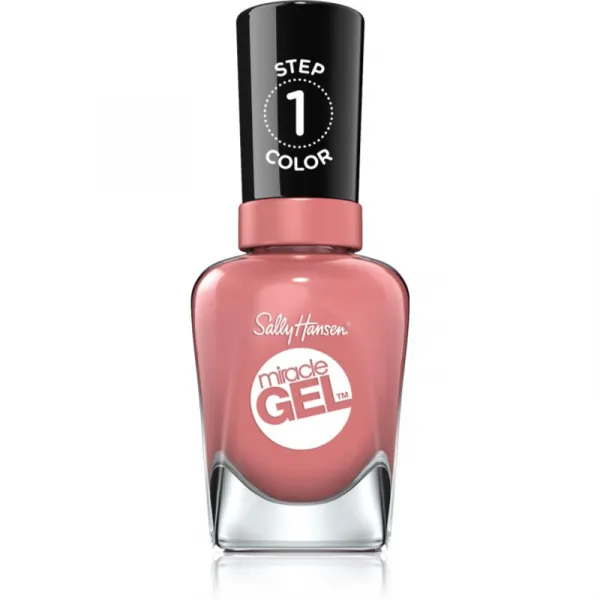 Sally Hansen Miracle Gel™ gélový lak na nechty bez použitia UV/LED lampy odtieň 244 Mauve-Olous 14,7 ml