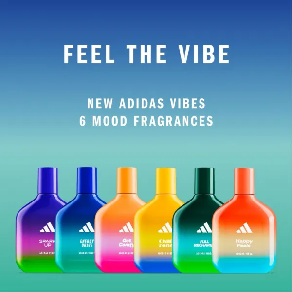 Adidas Vibes Energy Drive parfumovaná voda unisex 100 ml