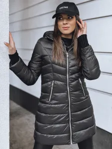 Dámska prešívaná bunda CLOUDY Farba čierna DSTREET