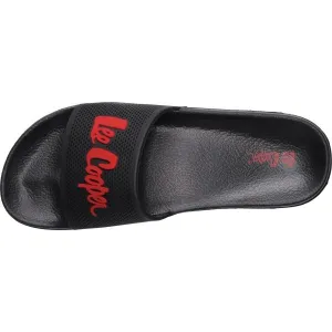Lee Cooper SLIDE Pánske šľapky, čierna, veľkosť