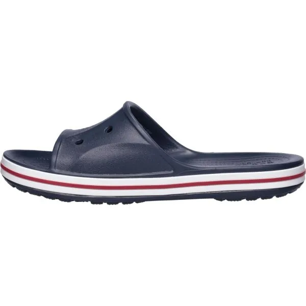 Crocs BAYABAND SLIDE Unisex šľapky, tmavo modrá, veľkosť 36/37