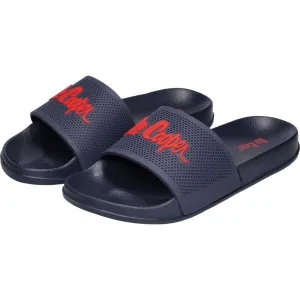 Lee Cooper SLIDE Dámske šľapky, tmavo modrá, veľkosť