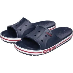 Crocs BAYABAND SLIDE Unisex šľapky, tmavo modrá, veľkosť 36/37