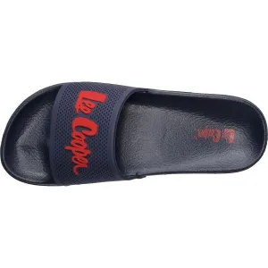 Lee Cooper SLIDE Dámske šľapky, tmavo modrá, veľkosť