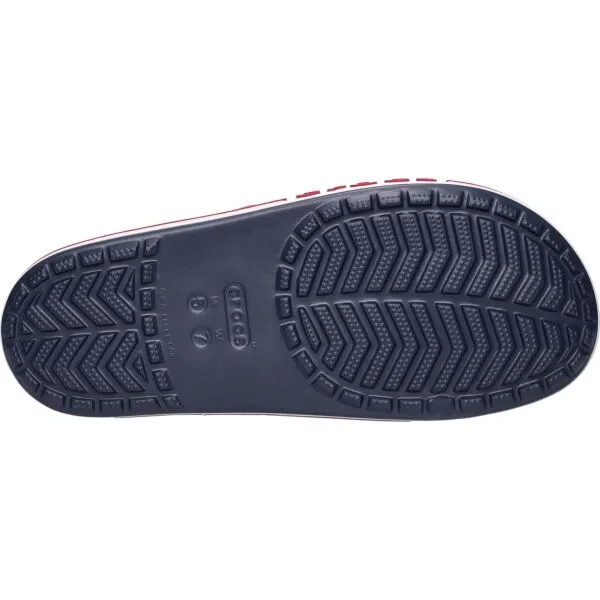 Crocs BAYABAND SLIDE Unisex šľapky, tmavo modrá, veľkosť 36/37