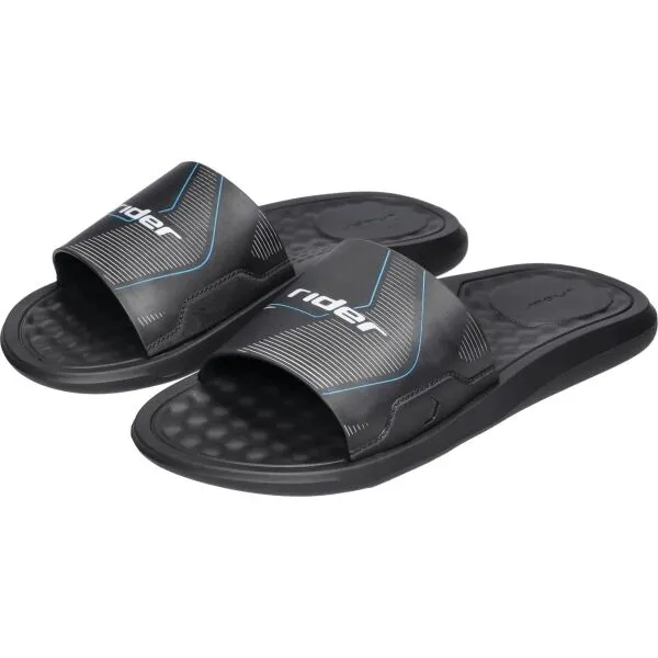 Rider STEP SLIDE AD Pánske šľapky, čierna, veľkosť