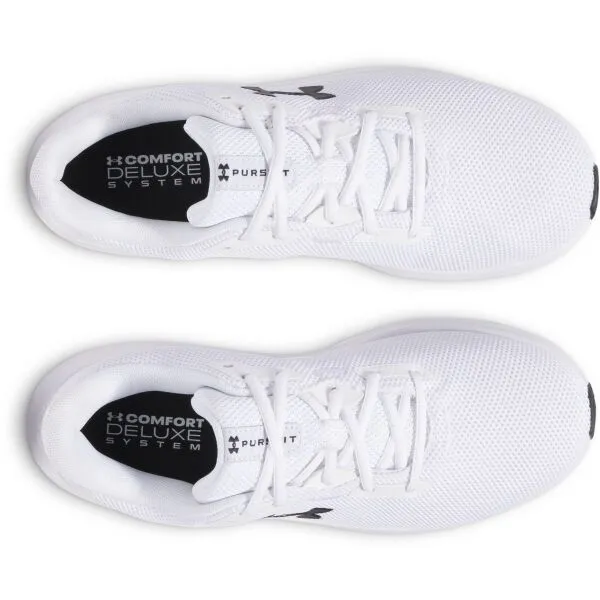 Under Armour CHARGED PURSUIT 4 Pánska bežecká obuv, biela, veľkosť 43