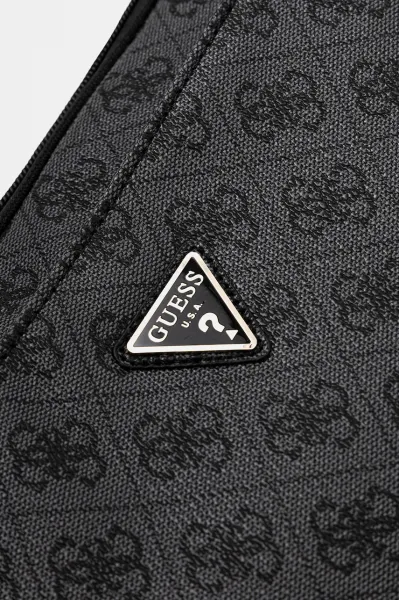 Obal na notebook Guess Sleeve 14" 4G Zipper Pocket Triangle Logo čierna farba, GUCS14ZP4DPTK