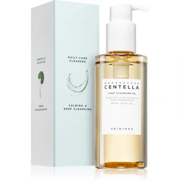 SKIN1004 Madagascar Centella Light Cleansing Oil čistiaci a odličovací olej s upokojujúcim účinkom 200 ml