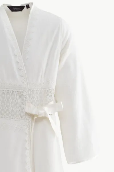 Soft Cotton Dámsky elegantný župan DEMET v darčekovom balení