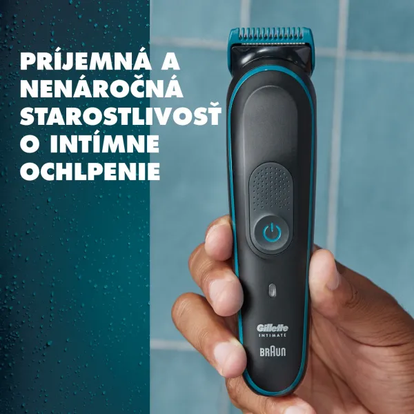 Gillette Body&Intimate i5 zastrihávač na intímne partie a telo pre mužov 1 ks