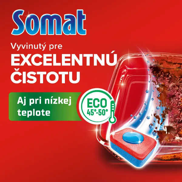 SOMAT Classic Power Tablety do umývačky Lemon 80 kusov