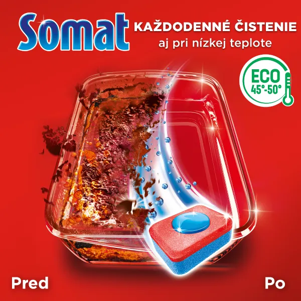 SOMAT Classic Power Tablety do umývačky Lemon 80 kusov